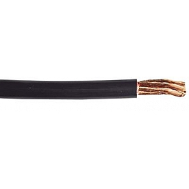 East Penn Primary Wire 2 Gauge 25' Carded Black - 04613