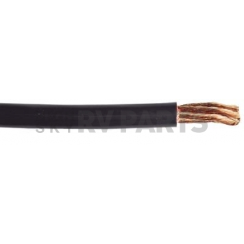 East Penn Primary Wire 2 Gauge 25' Carded Black - 04613