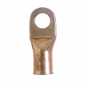 Battery Copper Cable Eyelet Deka; 3/8 Inch 2 Gauge