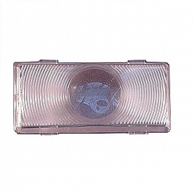 Fasteners Unlimited Porch Light Lens - Clear - 89-100C