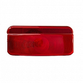 Fasteners Unlimited Tail Light Incandescent Red 8-5/8 inch x 3-3/4 inch