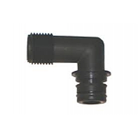 FloJet Fresh Water Adapter Fitting Quick Connect Quad x 1/2 inch 90 Degree Elbow 20381008