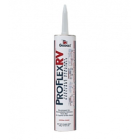 Geocel Caulk Sealant Pro Flex RV 10 oz. Paintable Clear