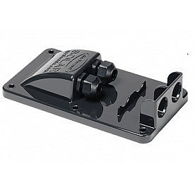 Go Power GP-CEP-25 Solar Power Cable Entry Plate - Male/ Female MC4 Connector