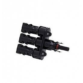 Go Power Solar Panel One MC4 Male X Three MC4 Female Connector - 74673