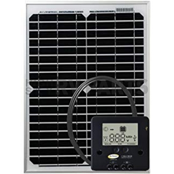 Go Power GP-ECO-10  RV Solar Kit 10 Watts Rigid Panel - 73836