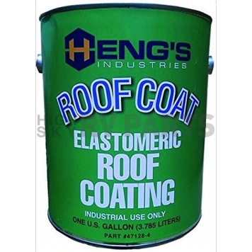 Heng's Industries Elastomeric RV Roof Coating White 1 Gallon