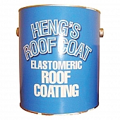 Heng's Industries Elastomeric RV Roof Coating White 5 Gallon