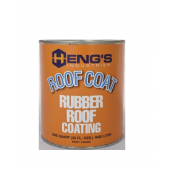 Heng's Industries RV Rubber Roof Coating White 1 Quart