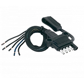 Hopkins MFG - Endurance Trailer Wiring Flat Connector - 5 Way 18 Inch Length - 47910