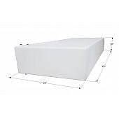 Jayco Fresh Water Tank 64.5 Gallon 63 inch x 26 inch x 10 inch Roto Molded With Fittings 14027
