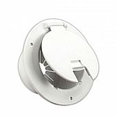 Power Cable Hatch Door - 5-1/8 inch Round White