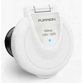 Furrion F52INR-BS-OEM Outdoor Receptacle 50 Amp Male Black - F52INR-BS-OEM