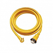 Marinco 25' RV Power Supply Cord 50 Amp, 6 Gauge, Yellow