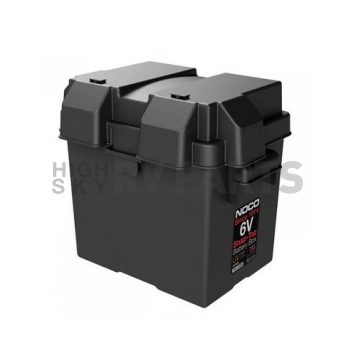 Noco 6-Volt Snap-Top Group Battery Box Black