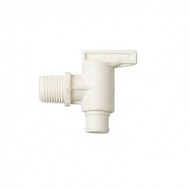 Petersen Molding Fresh Water Tank Drain Valve - 3/8 Inch Male Thread - 18-964 C/W
