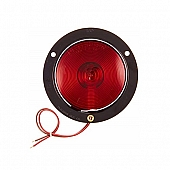 Peterson Mfg. Trailer Flush-Mount Stop/ Turn/ Tail Light Incandescent Round Red 4 inch