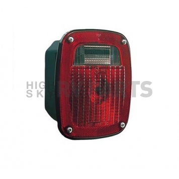 Peterson Mfg. Trailer Stop/ Turn/ Tail/ Back-Up Light Incandescent Red with License Light
