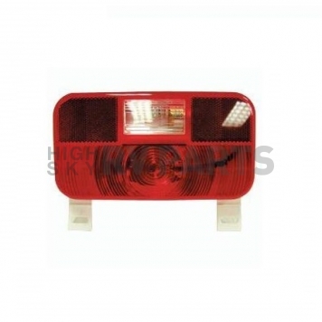 Peterson Mfg. Trailer Stop/ Turn/ Tail/ License/ Backup Light Incandescent Rectangular Red-3