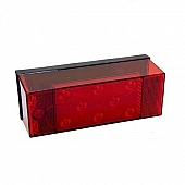 Peterson Mfg. Trailer Stop/ Turn/ Tail/ License Light LED Rectangular Red