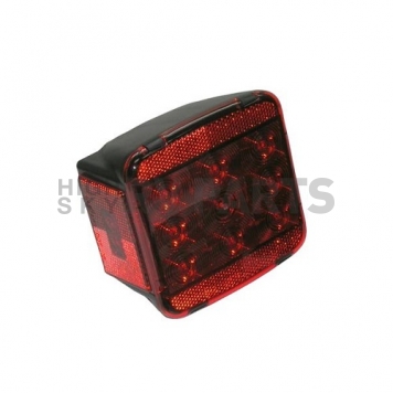 Peterson Mfg. Trailer Stop/ Turn/ Tail/ License Light LED Square Red