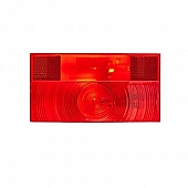 Peterson Mfg. Trailer Stop/ Turn/ Tail Light Incandescent Rectangular Red 8-9/16 inch x 7-1/4 inch