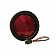 Peterson Mfg. Trailer Stop/ Turn/ Tail Light Incandescent Round Red 4 inch