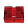 Peterson Mfg. Turn Signal-Parking-Side Marker Light Lens Red - 56-15R