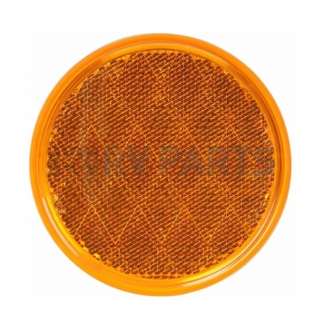 Peterson Mfg. Reflector Round  Quick Mount Amber Lens