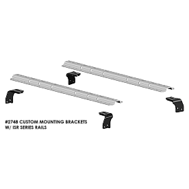 PullRite Fifth Wheel Hitch 16K Custom Mounting Kit 2748 for 2007 - 2019 Toyota Tundra 