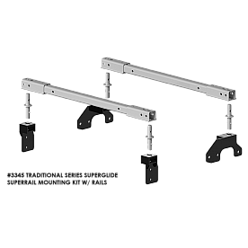 PullRite Fifth Wheel Hitch 20K Mounting Kit 3345 for 1999 - 2010 Chevy/GMC