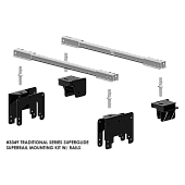 PullRite Fifth Wheel Hitch SuperRail 20K Mounting Kit 3349 for 2003 - 2012 Dodge Ram