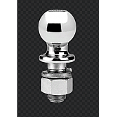 Reese Trailer Hitch Ball - 2-5/16 Inch with 1-1/4 Inch Shank - 7028420 