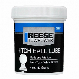 Reese Trailer Hitch Ball Grease White 4 Ounce Jar