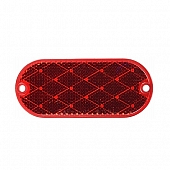 Peterson Mfg. Reflector Red Oval Lens Without Housing