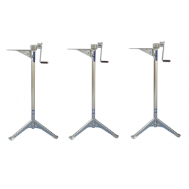 Rieco-Titan Products Camper Tripod Manual Jack with Hardware - Set Of 3 - 11030