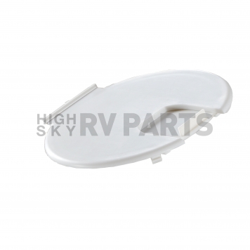 RV Designer Replacement Lid For Electrical Hatch, Polar White