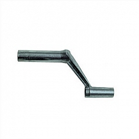 Roof Vent Crank Handle For RV and Mobile Home Windows 1 Inch Shaft Silver Metal