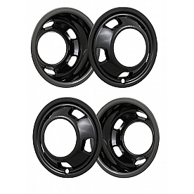 Coast To Coast Wheel Simulator Steel Front And Rear - Set Of 4 - IWCN8010BLK