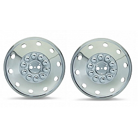 Dicor Corp. Wheel Simulator Axle Cover Front - Set Of 2 - SHAG95-FAS