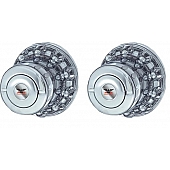 Phoenix USA Wheel Simulator ABS Plastic Rear - Set Of 2 - QH1300AS