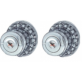 Phoenix USA Wheel Simulator ABS Plastic Rear - Set Of 2 - QH1300AS