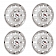 Phoenix USA Wheel Simulator Stainless Steel Front And Rear - Set Of 4 - NF14