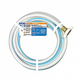 Aquaflex Fresh Water Hose - 15 Feet White