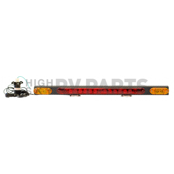 Wireless Towed Vehicle LED Red Strip Light Magnetic Bar 