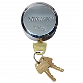 Trimax Padlock Key Type 1/2 inch Diameter Internal Shackle - THPXL