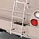 Universal Aluminum Ladder Use With Rear RV Ladder 3 Step Extension