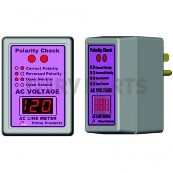 Prime Products Line Voltage Monitor 110 Volt To 130 Volt Digital Display 12-4058 -1