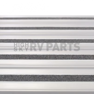 Extra Large Aluminum Step Stool with Adjustable Leg 16″ x 24″ - Gray-7