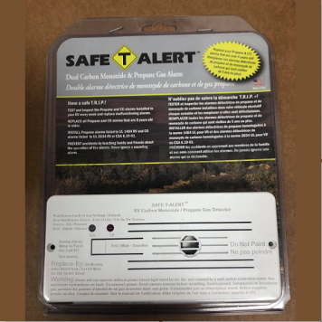 Safe-T-Alert Carbon Monoxide Detector - Flush Mount White - 35-742-WT-2